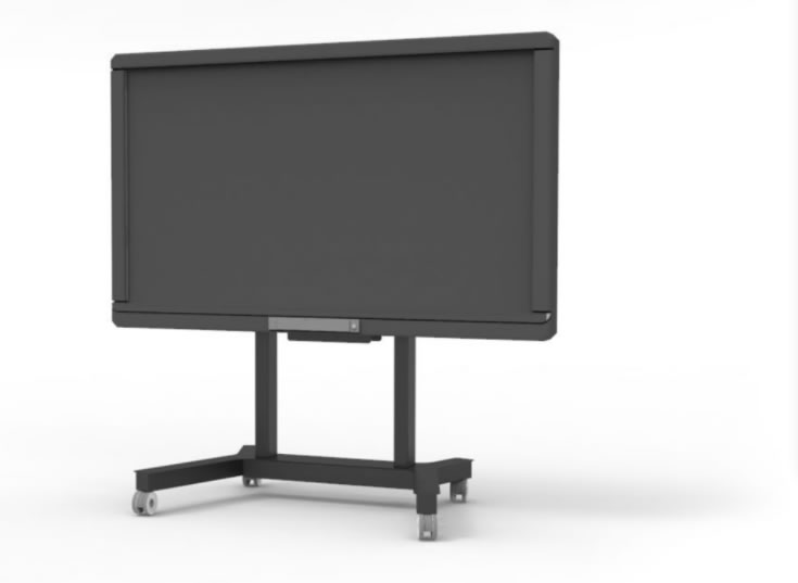 carrello motorizzato monitor interattivi Monitor interattivi per scuole e istituti di formazione